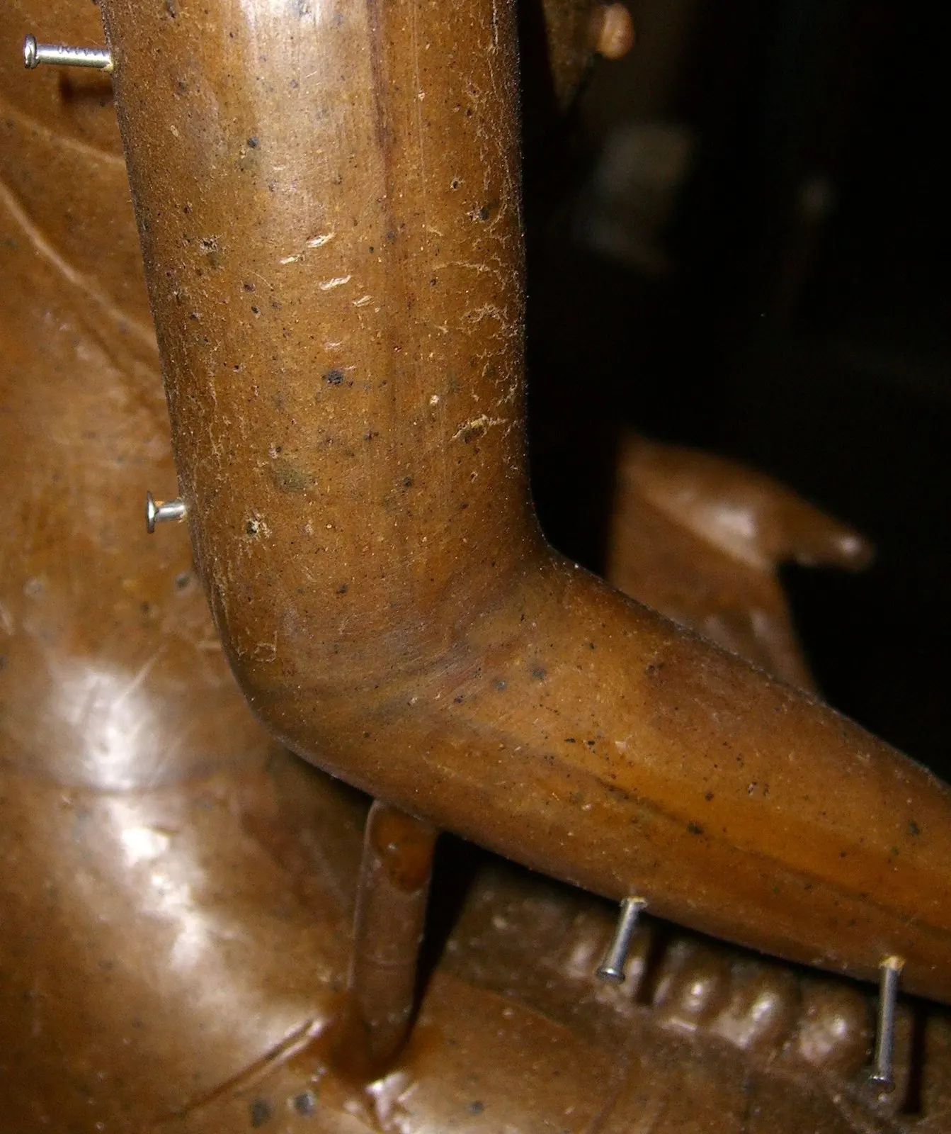 Nägel in der Wachsfigur